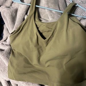 lululemon align cropped top size 10